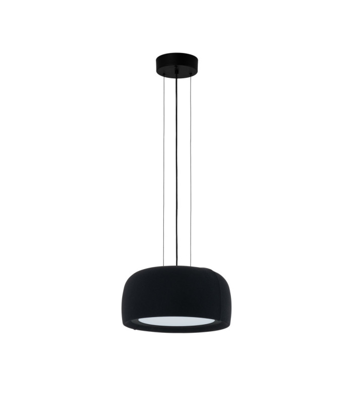 Gong Pendant Opal Ø340 LED 15W 2700K Mahogany Brown