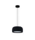 Gong Pendant Opal Ø340 LED 15W 4000K Mahogany Brown