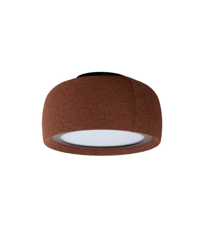 Gong Surface-Mounted Ceiling Light Opal Ø340 LED 18.7W 2700K Silk Grey