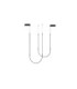 Tubs Pendant Modular Pendant Lineal Double With Arch LED 41.7W 2700K On-Off Black