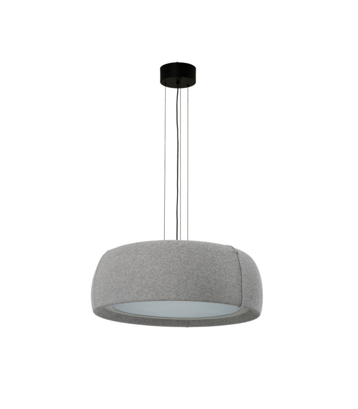 Gong Pendant LED 28W 2700K Black Fabric-1