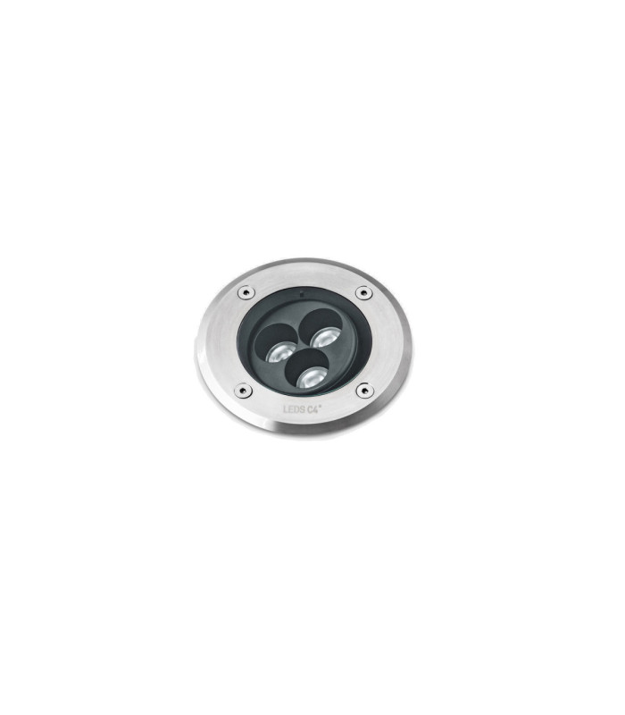 Gea Recessed Uplighting IP66-IP67 Pro Ø125mm 25º LED 8.1W 2700K Dali-2/Push Stainless Steel