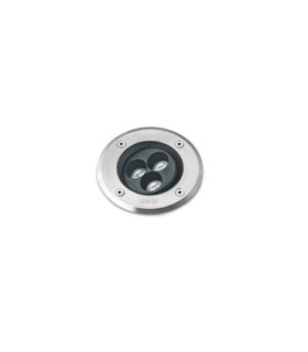 Gea Recessed Uplighting IP66-IP67 Pro Ø125mm 40º LED 8.1W 3000K Dali-2/Push Stainless Steel
