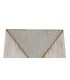 Wall Down Lamp, 1 x 7W LED, 3000K, 610lm, IP54, White, Gold - 7