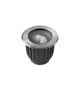 Gea Recessed Uplighting IP66-IP67 Pro Ø185mm 47º LED 14.5W 4000K Dali-2/Push Stainless Steel