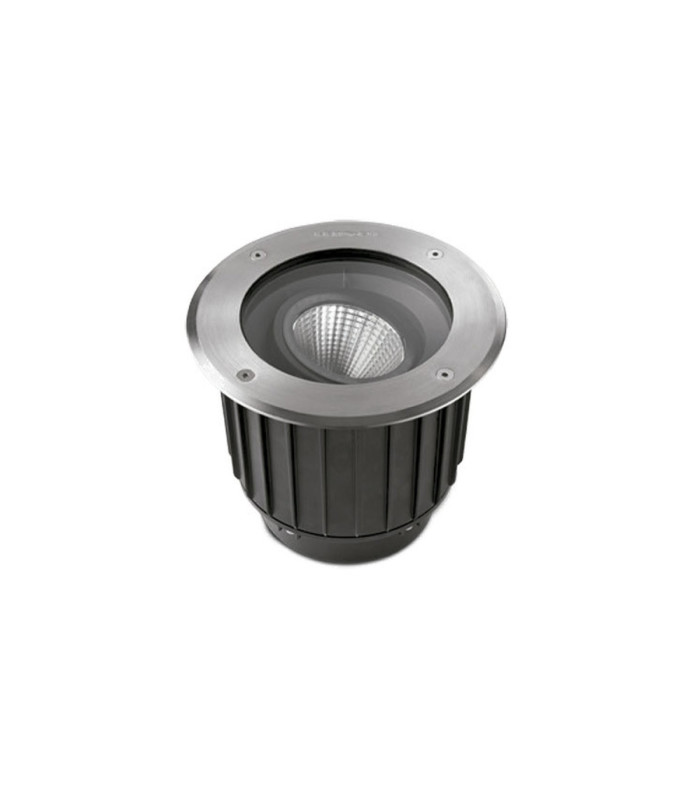 Gea Recessed Uplighting IP65-IP67 Cob Ø125mm LED 10.1W 3000K Dali-2/Push Stainless Steel-1