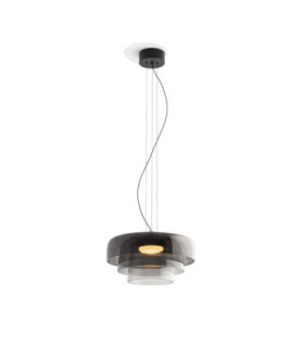 Levels Pendant 2 Tiered Ø320mm + Ø220mm LED 19W CCT 2700-3000-4000K Amber