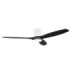 Stem Ceiling Fan Evo Ø1220mm Tube LED 20.2W CCT 3000-4000-5000K On-Off White Dark Brown Blades