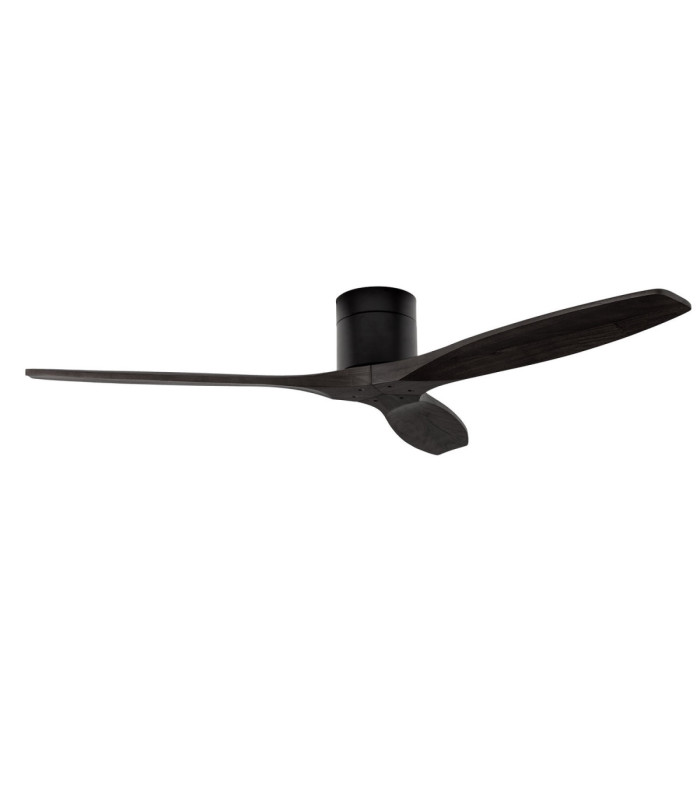 Stem Ceiling Fan Evo Ø1220mm Tube Black Dark Brown Blades
