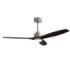 Stem Ceiling Fan Evo Ø1220mm LED 20.2W CCT 3000-4000-5000K On-Off Satin Nickel White Blades