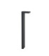 Gant Surface-Mounted Wall Light IP44 E27 15W Urban Grey
