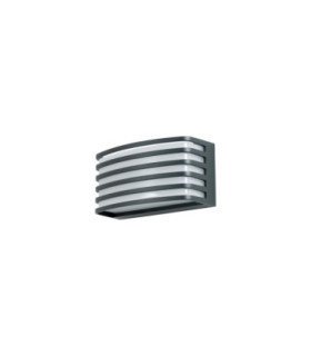 Son Surface-Mounted Wall Light IP54 LED 12.7W 2700K On-Off Urban Grey