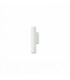 Linea Surface-Mounted Wall Light IP54 Double Emission LED 5.4W 2700K On-Off Urban Grey
