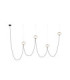 Hop Pendant Double With One Shade LED 11W 2700K Black-1