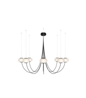 Hop Pendant 4 Light LED 22W 2700K Black-1