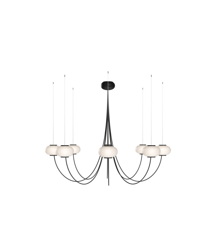 Hop Pendant 4 Light LED 22W 2700K Black-1