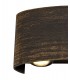 Up & Downward Lighting Wall Lamp, 6 x 1W LED, 3000K, 500lm, IP54, Black, Gold - 4