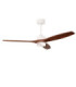 Stem Ceiling Fan Evo Ø1220mm Play LED 13W 2700K On-Off White Light Brown Blades