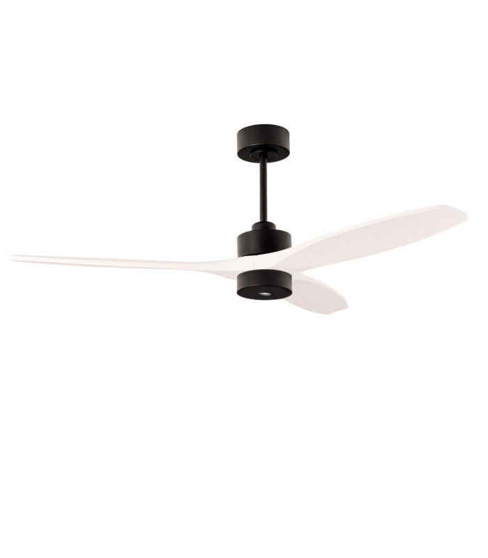 Stem Ceiling Fan Evo Ø1220mm Play LED 13W 2700K On-Off White Black Blades