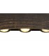Up & Downward Lighting Wall Lamp, 6 x 1W LED, 3000K, 500lm, IP54, Black, Gold - 6