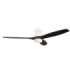 Stem Ceiling Fan Evo Ø1220mm Tube Play LED 13W 2700K On-Off White Dark Brown Blades