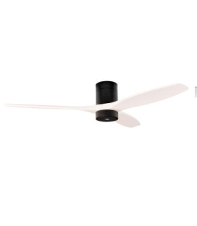 Stem Ceiling Fan Evo Ø1220mm Tube Play LED 13W 2700K On-Off White Black Blades