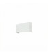 Mini Surface-Mounted Wall Light IP54 Horizontal LED 10.4W 2700K On-Off White