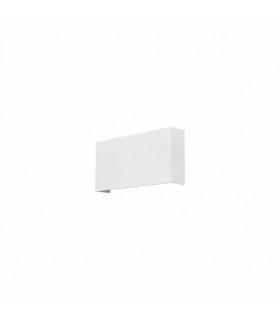 Mini Surface-Mounted Wall Light IP54 Horizontal LED 10.4W 2700K On-Off White
