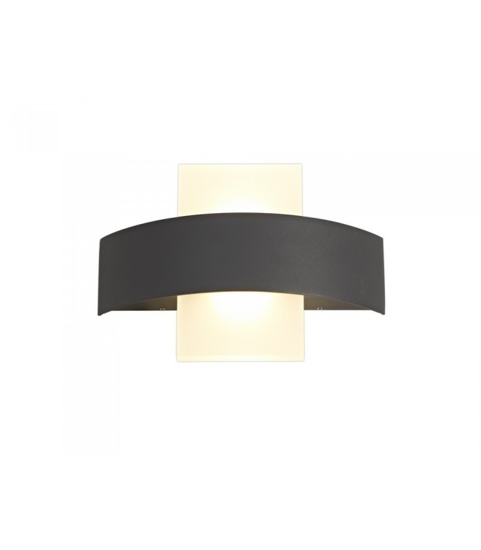 Up & Downward Lighting Wall Lamp, 2 x 5W LED, 3000K, 850lm, IP54, Anthracite - 1