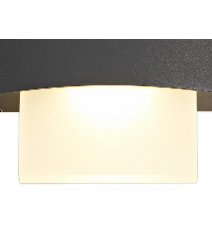 Up & Downward Lighting Wall Lamp, 2 x 5W LED, 3000K, 850lm, IP54, Anthracite - 5