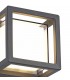 Square Downlight, 1 x 6W LED, 3000K, 360lm, IP54, Anthracite - 4