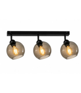 Yuno Ceiling Spotlight Bar Black 60cm 3x E27-1