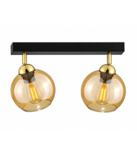 Thea Twin Ceiling Spotlight Gold 50cm 2x E27-1