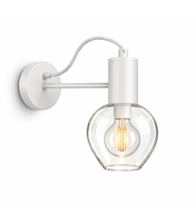 Maya Wall Lamp White 25cm 1x E27-1