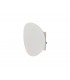 Flush Wall Lamp, 1 x 6W LED, 3000K, 700lm, IP54, Sand White - 1