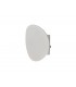 Flush Wall Lamp, 1 x 6W LED, 3000K, 700lm, IP54, Sand White - 3