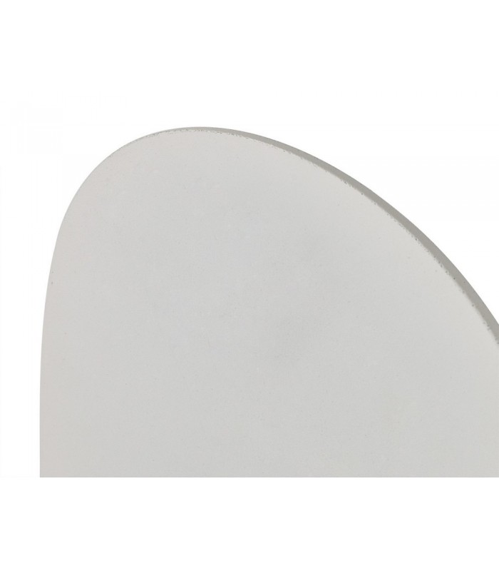 Flush Wall Lamp, 1 x 6W LED, 3000K, 700lm, IP54, Sand White - 5
