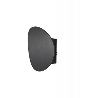 Flush Wall Lamp, 1 x 6W LED, 3000K, 700lm, IP54, Anthracite - 1