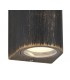 Curved Wall Lamp, 2 x GU10, IP54, Black, Gold - 4