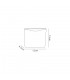 Wall Down Lamp, 1 x 6W LED, 3000K, 510lm, IP54, Anthracite - 2
