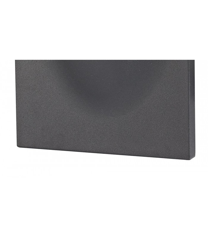 Wall Down Lamp, 1 x 6W LED, 3000K, 510lm, IP54, Anthracite - 5