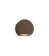 Wall Down Lamp, 1 x 3W LED, 3000K, 270lm, IP54, Dark Brown - 1