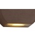 Wall Down Lamp, 1 x 3W LED, 3000K, 270lm, IP54, Dark Brown - 4