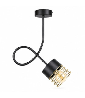 Royal Slim Pendant Ceiling Light Gold 25cm 1x E27-1