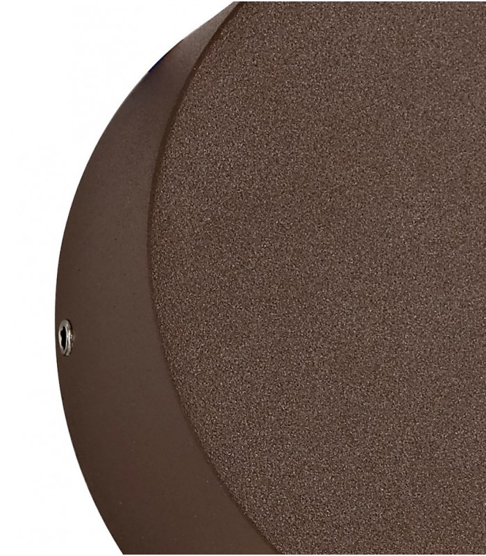 Wall Down Lamp, 1 x 3W LED, 3000K, 270lm, IP54, Dark Brown - 6