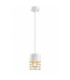 Royal Slim Pendant Ceiling Light White Gold 12cm 1x E27-1