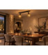 Viva Twin Ceiling Spotlight Gold 50cm 2x E27-2