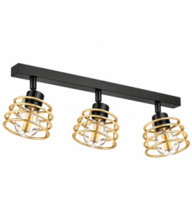 Viva Ceiling Spotlight Bar Gold 60cm 3x E27-1