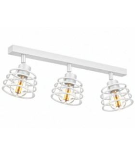 Viva Ceiling Spotlight Bar White 60cm 3x E27-1