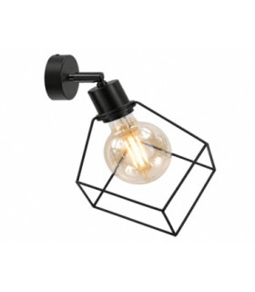 Ruben Wall Lamp Black 22cm 1x E27-1